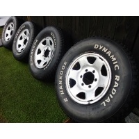 Toyota landcruiser hilux 4 - runner 4x4 колёсные диски штампованные 6jx15 6x139.7 с oponami