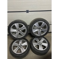 4× колесо алюминиевая seat oe 5f0601025b 7.5 