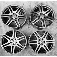 4× колесо алюминиевая mercedes - benz oe e - klasa amg , w207 w212 w204 w207 , 18 дюймовый 8.0 
