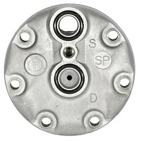 Крышка задняя компрессора кондиционера sanden sd7h15 sd7h13 тип qc