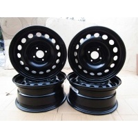 4× колесо штампованное peugeot oe citroen c4 ds4 c5 peugeot 308 3008 5008 opel мокко 7.0 
