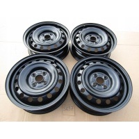 4× колесо штампованное toyota oe toyota yaris ii iii iq hyundai i20 getz kia рио 5.5 