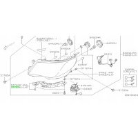Subaru oe 57707sc030