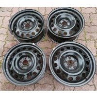 4× колесо штампованное peugeot oe 7.0 