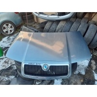 Капот крышка двигателя skoda fabia i цвет 9151