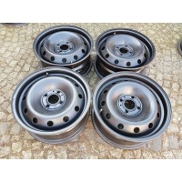 4× колесо штампованное renault oe 6.5 