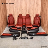 Bmw f13 m6 обивка кресла середина sakhir carbon