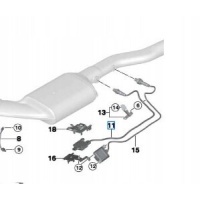 Bmw f10 g14 g01 g05 g06 g07 датчик частиц постоянных l=800mm 13628582025