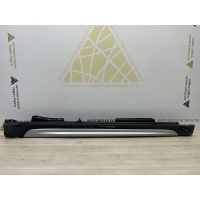 Накладка порога MINI cooper Countryman 2 F60 до Рестайлинг 2016-2020 51777467696