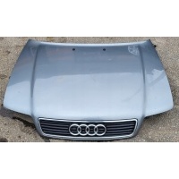 Капот крышка двигателя решетка радиатора ригель омыватели audi a4 b5 8d0 серебренная