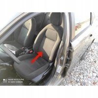 Кресло передний левый водителя подушка airbag peugeot 301 citroen c - elysee