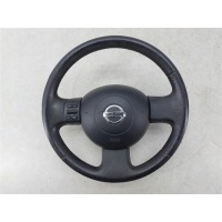 Руль с подушкой airbag nissan micra k12 03 - 10r кожа multifunkcja