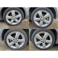 4× колесо алюминиевая opel oe opel vectra c оригинал 5x110 x 17 
