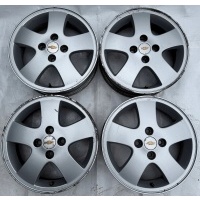 4× колесо алюминиевая chevrolet oe aveo 5.0 