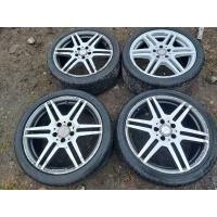 4× колесо алюминиевая мерседес 8.5 