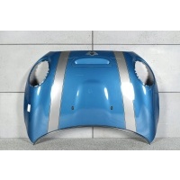 Мини f55 f56 f57 s jcw капот крышка двигателя цвет island blue c2m