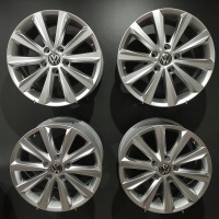 4× колесо алюминиевая volkswagen oe 8.5 