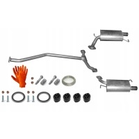 Mazda 6 2.0 2.5 от 2007r. hatchback седан универсал трубки глушитель конечный л п