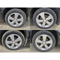 4× колесо алюминиевая chevrolet oe chevrolet captiva 17 дюймовый 5x115 оригинал x 17 