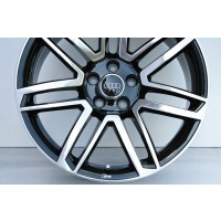 4× колесо алюминиевая audi oe 4h0601025ca 9.0 