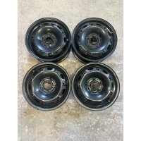 4× колесо штампованное volkswagen oe 6q0601027r 5.0 