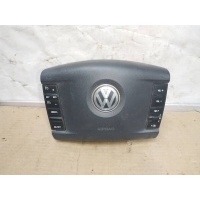 Подушка безопасности водителя Volkswagen Touareg 1 [рестайлинг] 2009 7L6880201EG,3D0971582AE