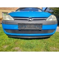 Opel corsa c капот бампер крыло синяя y20a