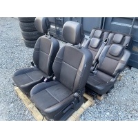 Кресла półskóra комплект 7szt renault гранд scenic iii коричневые 2010r