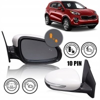 Kia sportage ql зеркало правое 10 пин 87620f1110