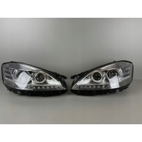 Мерседес s w221 рестайлинг фара левая правый би ксенон поворотная камера night vision