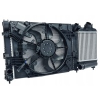 Комплект радиатор вентилятор renault nissan 2019 - 214813773r 214817846r