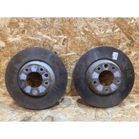 диск тормозной передний Audi Q7 4L 2010 7L8615301,7L8615302