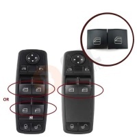 Накладка кнопки стеклоподъемника Mercedes W169/245 Nissan A1698206710 A1698206710