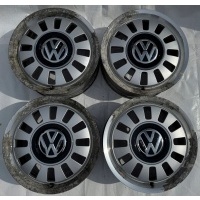 4× колесо алюминиевая volkswagen oe 1s0601025b 6.0