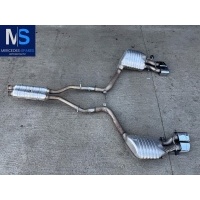 Банка глушителя задняя Mercedes CLS W218 2013 A2184900101,2184900101,A2184900135,A2184900235,2184900235,2184900135