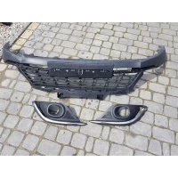Renault scenic iv решётка бампера передняя левая правый середина