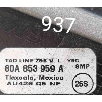 Молдинг двери передней левой Audi Q5 II (2016—2020) 2019 80A853959A