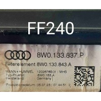 Корпус воздушного фильтра Audi A4 B9 рестайлинг (2019—2023) 2023 8W0133837P, 8W0133843A