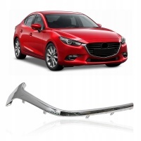 Mazda 3 iii bn 2016 - 18 хромированный накладка декоративная радиатора правый b63b507j1a