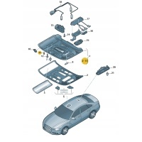 NOWE ORYGINALNE AUDI OE ZACZEP SPRĘŻYSTY 4F0947117