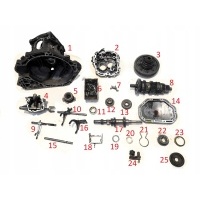 Opel astra г ii кпп części f17 c374