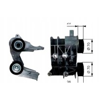 GATES NAPINACZ PASKA WIELOROWKOWEGO FORD FIESTA V ,