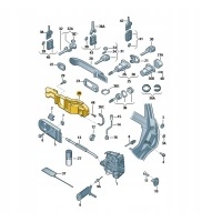 Skoda OE 1U0837885B stelaż klamki