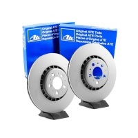 KOMPLET TARCZ HAMULCOWYCH ATE 402061KA3A 1421601 8