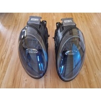 В сборе лампы передняя порше carrera 992 matrix 19 - черные чёрный