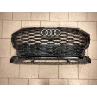 Audi q5 q - 5 q 5 sportback решетка радиатора в бампер чёрный 80f853651
