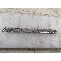 Эмблема Toyota Highlander 3 754420E070