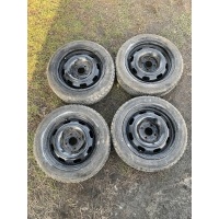 Колёса колёсные диски штампованные комплект peugeot 307 165 / 65r15 пау