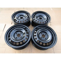 4× колесо штампованное renault oe clio ii iii iv modus megane ii thalia dacia dokker 6.0 