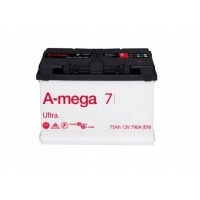 Аккумулятор amega 7 ultra 12 v 75 ах 790 а